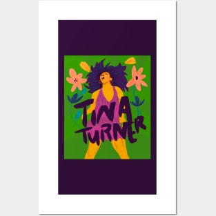 TIna Turner - Queen of Rock n Roll Posters and Art